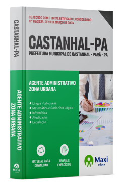 Apostila Prefeitura de Castanhal - PA - 2024