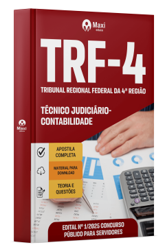 Apostila TRF- 4 -Tribunal Regional Federal da 4ª Região -2025