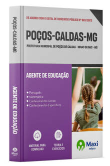 Apostila Prefeitura de Poços de Caldas - MG - 2024