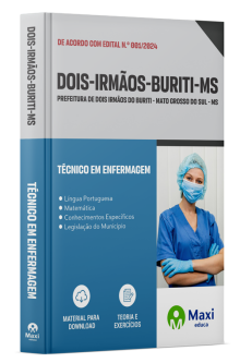 Apostila Prefeitura de Dois Irmãos do Buriti - MS - 2024