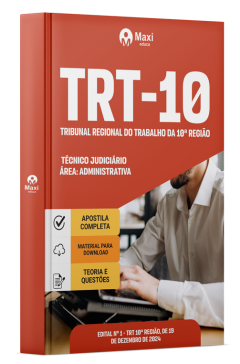 Apostila TRT-10 2024