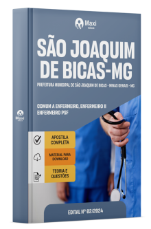 Apostila Prefeitura de São Joaquim de Bicas-MG 2024