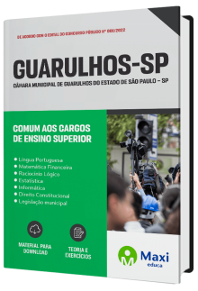 Apostila Câmara de Guarulhos–SP 2022