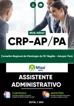 Apostila Digital em PDF do Conselho Regional de Psicologia da 10ª Região - Amapá/Pará - CRP-AP/PA
