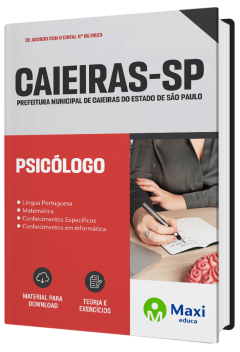 Apostila Prefeitura de Caieiras - SP 2023