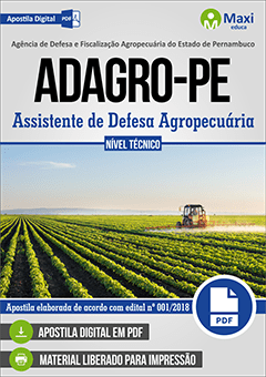 Assistente de Defesa Agropecuária