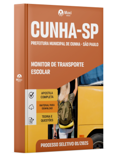 Apostila Prefeitura De Cunha - SP - 2025
