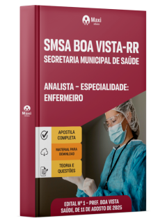 Apostila SMSA Boa Vista RR - 2025
