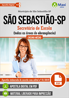 Apostila Digital em PDF do Município de São Sebastião-SP