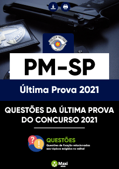 Caderno de Questões Gabaritadas - 2021 - Prova PM-SP - Soldado