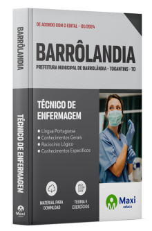 Apostila Prefeitura de Barrolândia-TO 2024