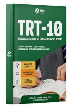 Apostila TRT-10 2024