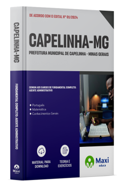 Apostila Prefeitura de Capelinha-MG 2024