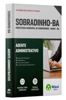 Apostila Prefeitura de Sobradinho - BA - 2023