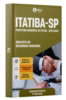 Apostila Prefeitura de Itatiba - SP 2025