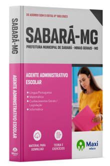 Apostila Prefeitura de Sabará  - MG - 2023