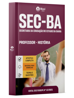 Apostila SEC-BA - Secretaria da Educação do Estado da Bahia - 2025