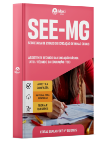Apostila SEE-MG - Secretaria de Estado de Educação de Minas Gerais - 2025