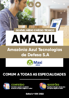 Apostila - Amazônia Azul Tecnologias de Defesa S.A - AMAZUL