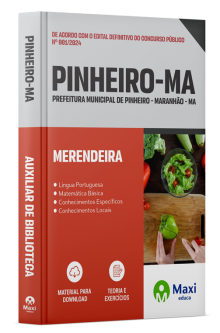 Apostila Prefeitura de Pinheiro - MA - 2024