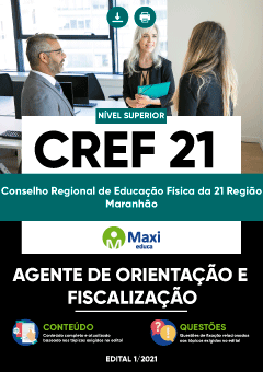 Apostila Conselho Regional de Educação Física da 21 Região - Maranhão - CREF 21