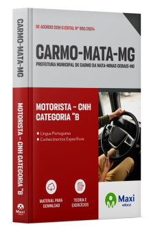 Apostila Prefeitura de Carmo da Mata - MG - 2024