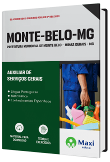 Apostila Prefeitura de Monte Belo - MG - 2023