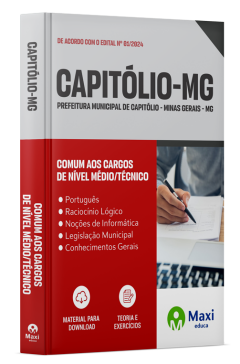 Apostila Prefeitura de Capitólio-MG 2024