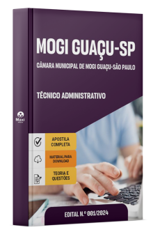 Apostila Câmara Mogi Guaçu-SP 2024