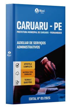 Apostila Prefeitura de Caruaru -PE - 2025