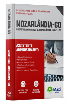 Apostila Prefeitura de Mozarlândia-GO 2024