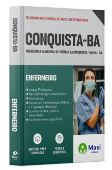 Apostila Prefeitura de Vitória da Conquista - BA - 2024