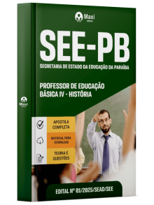 Apostila SEE-PB -Secretaria de Estado da Educação da Paraíba
