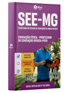 Apostila SEE-MG - Secretaria de Estado de Educação de Minas Gerais - 2025