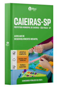 Apostila Prefeitura de Caieiras-SP 2024