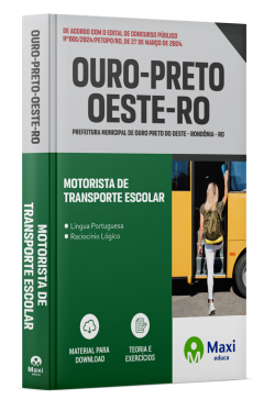 Apostila Prefeitura de Ouro Preto do Oeste - RO - 2024