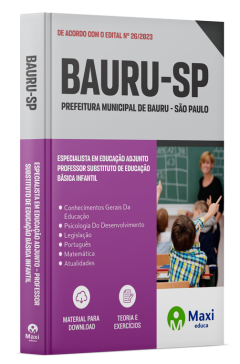 Apostila Prefeitura de Bauru - SP - 2023