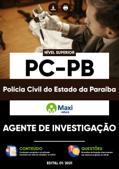 Apostila Polícia Civil do Estado da Paraíba - PC-PB
