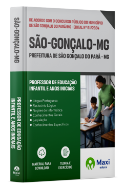 Apostila Prefeitura de São Gonçalo do Pará - MG - 2024