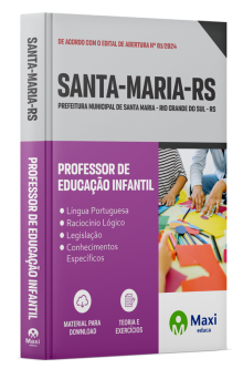 Apostila Prefeitura de Santa Maria-RS 2024