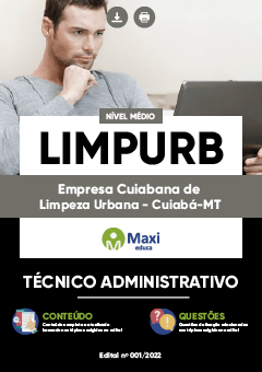 Apostila Empresa Cuiabana de Limpeza Urbana - Cuiabá-MT - LIMPURB