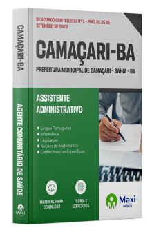 Apostila Prefeitura de Camaçari - BA - 2023