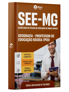 Apostila SEE-MG - Secretaria de Estado de Educação de Minas Gerais - 2025