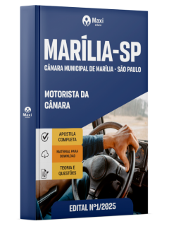 Apostila Câmara Municipal de Marília - SP -2025