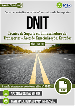 Técnico de Suporte em Infraestrutura de Transportes - Área de Especialização: Estradas