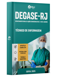 DEGASE-RJ - Departamento Geral de Ações Socioeducativas - RJ - 2025