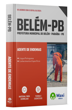 Apostila Prefeitura de Belém - PB - 2024