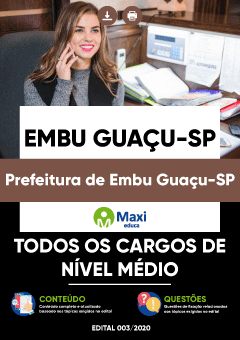 Apostila Prefeitura de Embu Guaçu-SP