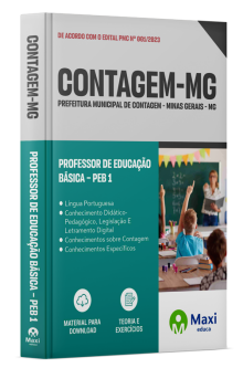 Apostila Prefeitura de Contagem - MG - 2024