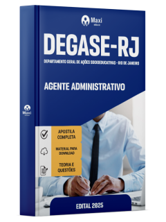 DEGASE-RJ - Departamento Geral de Ações Socioeducativas - RJ - 2025